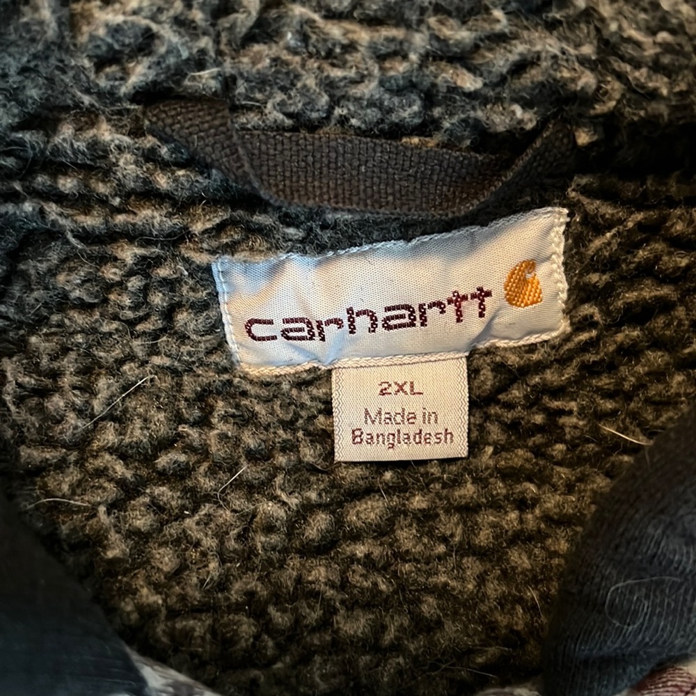 Mens Flannel Carhartt jacket